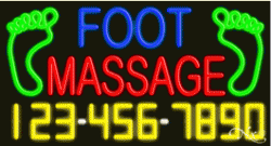 Foot Massage NEON