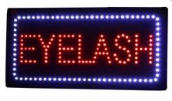 LED Eyelash Sign